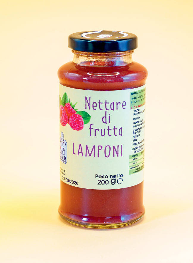 Nettare di frutta LAMPONI - foto prodotto